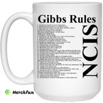 NCIS Gibbs Rules Mug