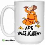 Ape Space Academy Monkey Astronaut Mug