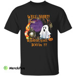 Funny Pumpkin Ghost Well Sheet What're Y'all Boo'in Halloween T-Shirt