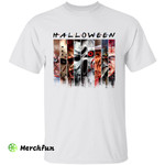 Halloween Scary Movies Horror Characters Friend Font T-Shirt