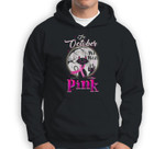 In october we wear pink Breast cancer halloween cat Sweatshirt & Hoodie