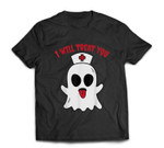 Ghost Nurse Boo Nursing RN Costume Easy Halloween Gifts T-shirt