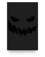 Giant Creepy Jack-o-lantern Halloween Jackolantern Poster