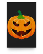 Giant Jackolantern Halloween Pumpkin Jack-o-lantern Poster