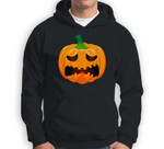 Giant Sad Jackolantern Pumpkin Funny Halloween Costume Sweatshirt & Hoodie