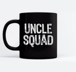 Uncle Squad Funny Team Funny Gift Christmas Ceramic Coffee Black Mugs