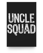 Uncle Squad Funny Team Funny Gift Christmas Poster