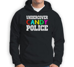 Undercover Candy Police Funny Halloween Costume for Kids Men Sweatshirt & Hoodie