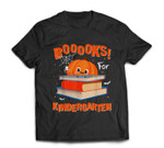 Booooks Pumpkin Book Lover Library Halloween Kindergarten T-shirt