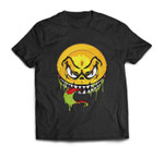 Bitcoin Crypto Halloween Slimy Monster Design BTC T-shirt