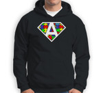 Autism Awareness Superhero Sweatshirt & Hoodie