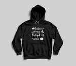Autumn Leaves And Pumpkins Please Halloween Spice Graphic Youth Hoodie/T-shirt