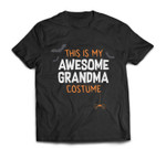 Awesome Grandma Costume Funny Cute Halloween Gift T-shirt