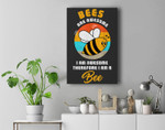 Awesome I Am Bee Retro Costume Funny Easy Halloween Gift Premium Wall Art Canvas Decor