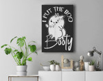 I Put The Boo In Booty Lazy DIY Halloween Costume Ghost Premium Wall Art Canvas Decor