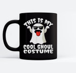 This Is My Cool Ghoul Costume - Halloween Ghost Lazy Costume Ceramic Coffee Black Mugs