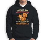 This is My Human Costume I'm a Squirrel Costume Halloween Sweatshirt & Hoodie