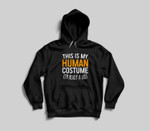 This Is My Human Costume I'm Really A Cat Youth Hoodie/T-shirt