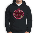 Cute Pomegranate Slice Fruit Halloween Costume Sweatshirt & Hoodie