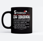 5 things you should know about my Husband husb Gifts Mugs
