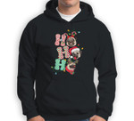 Christmas Ho Ho Ho Pug Dog Gift For Dog Lover Funny Xmas Sweatshirt & Hoodie