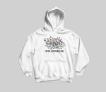 Christmas Lights I'm Fine Everything Is Fine Ugly Christmas Youth Hoodie & T-Shirt