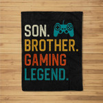 Gaming Gifts For nage Boys 8-12 Year Old Christmas Gamer Fleece Blanket