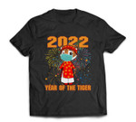2022 Year Of The Tiger Wear Mask Vietnamese Lunar New Year T-shirt