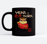 Cute Tiger Year Happy New Year 2022 Chinese Style Mugs