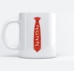 Funny Happy New Year 2022 - Red Bow Tie Happy New Year 2022 Mugs