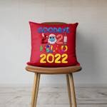 Goodbye 2021 Hello 2022 New Year Throw Pillow