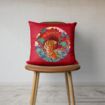Happy Chinese New Year 2022 Chinese Year of the Water Tiger Throw Pillow