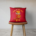 Happy Chinese New Year 2022 Year Of The Tiger Master for CNY Throw Pillow