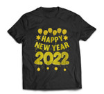 Happy New Year 2022 New Years Eve Colorful Family Costume T-shirt