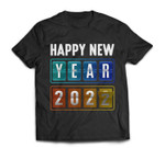 Happy New Year 2022 New Years Vintage Pajama Family T-shirt