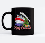 Merry Cruisemas Merry Christmas Funny Snowman Tree Cruise Mugs