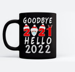 New Years 2022 Goodbye 2021 Hello 2022 Pajamas For Family Mugs