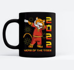 Year Of The Tiger 2022 Funny Tiger Dabbing Chinese New Year Mugs