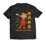 Year Of The Tiger 2022 Funny Tiger Dabbing Chinese New Year T-shirt