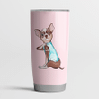Chihuahua Mama Pink Cute Steel Tumbler Funny Dog Mother’s Day Gifts