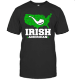 Humorous Irish And American Artwork Shirt