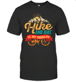 Hike And Bike Is My Therapy Sport Casual Shirt