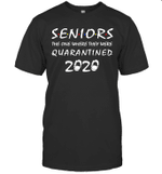 Seniors The One Where They Were Quarantined 2020 Shirt