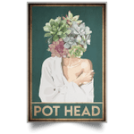 Garden Pot Head Poster