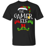 Gamer Elf Family Matching Christmas Group Funny Gift Pajama Shirt