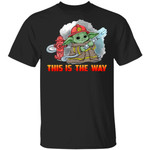 Baby Yoda Fireman This Is The Way T-shirt