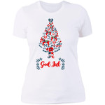 God Jul Dala Horse Tree Swedish T-Shirt