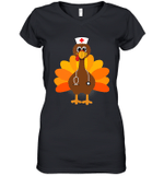 Thanksgiving Scrub Tops Women Turkey Nurse Holiday Nursing Shirt