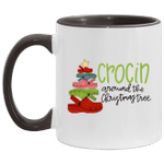 Crocin Around The Christmas Tree Mug Croc Lover Christmas Gifts Coffee Mugs
