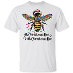 Bee Santa Oh Christmas Bee Oh Christmas Bee Light Shirt Xmas Gifts